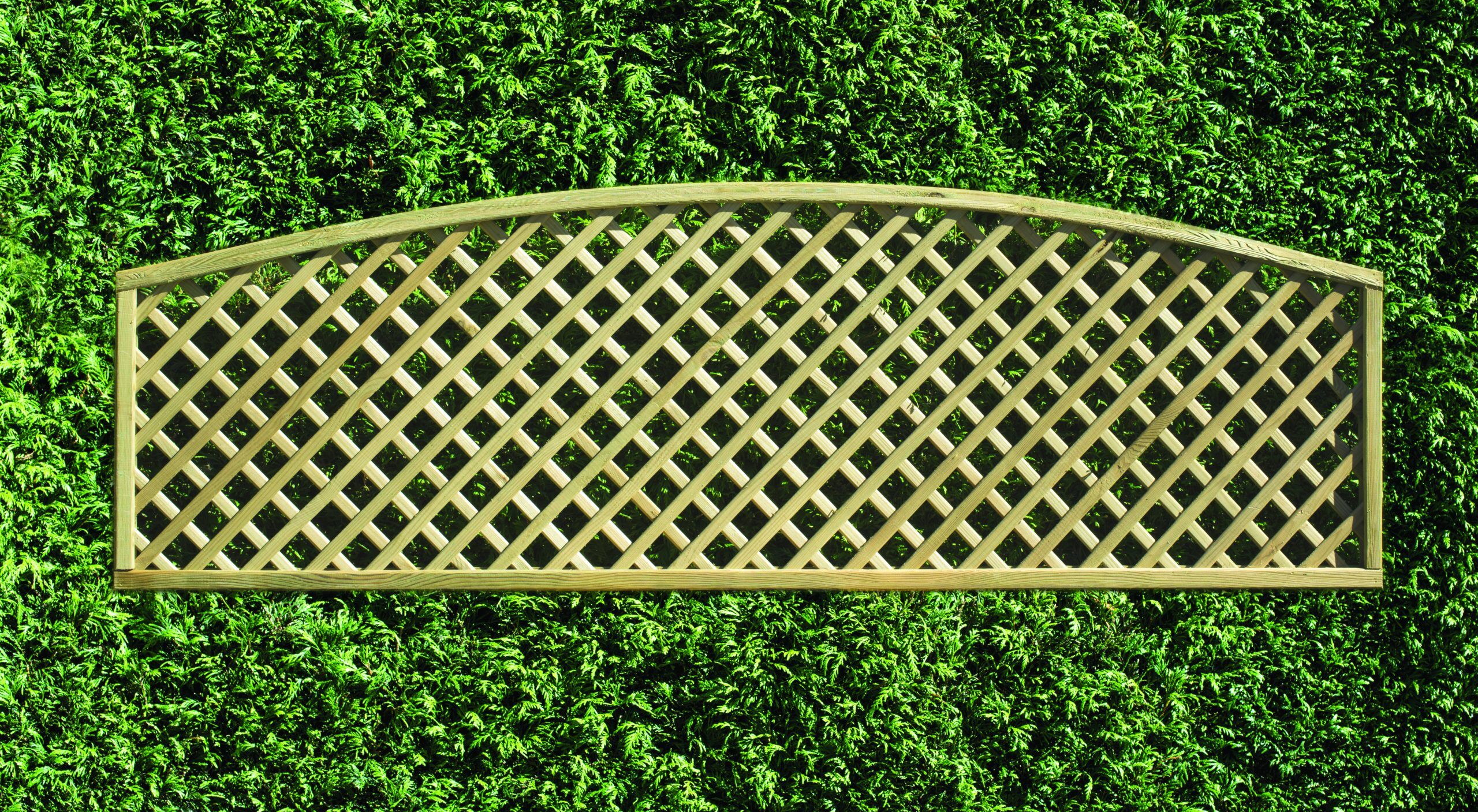 Timber Focus diamond lattice panel