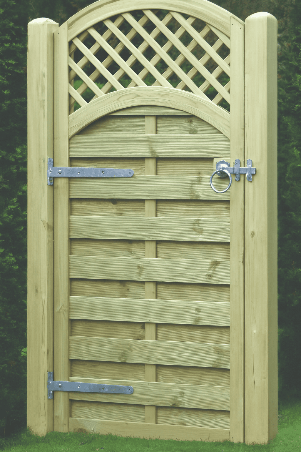 Mayfair Arched lattice top gate