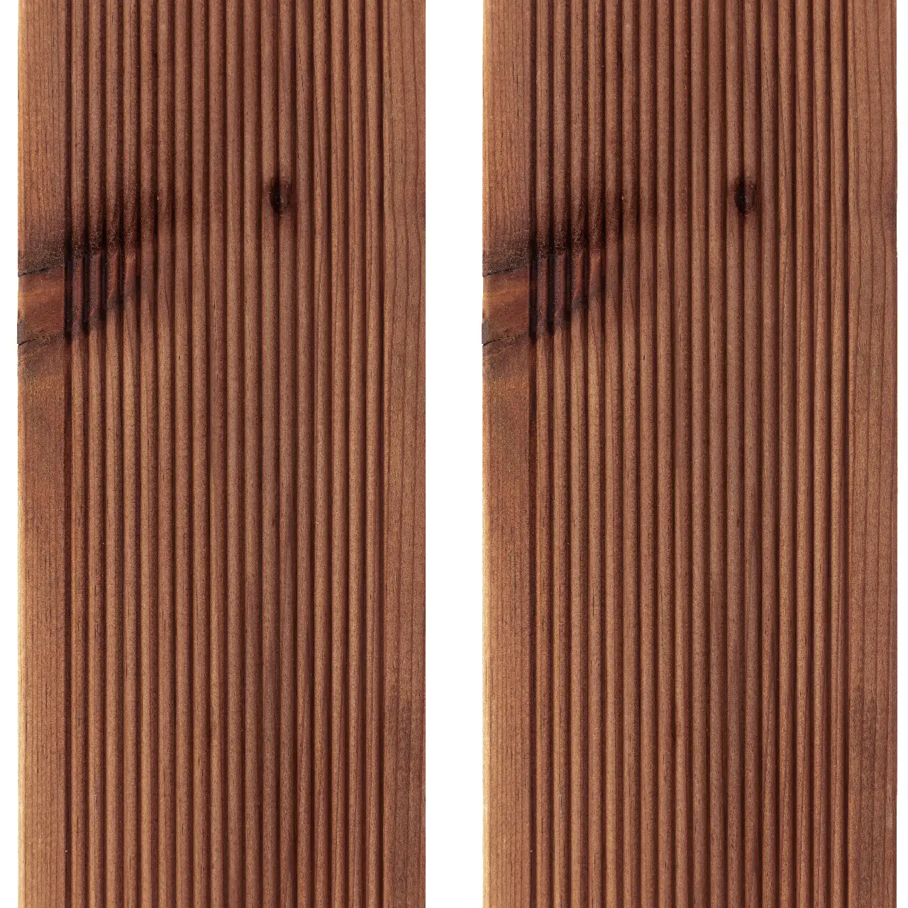 Brown Softwood Deck Boards 28x120mm