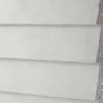 Rebated White painted exterior timber featheredge cladding - Image 2