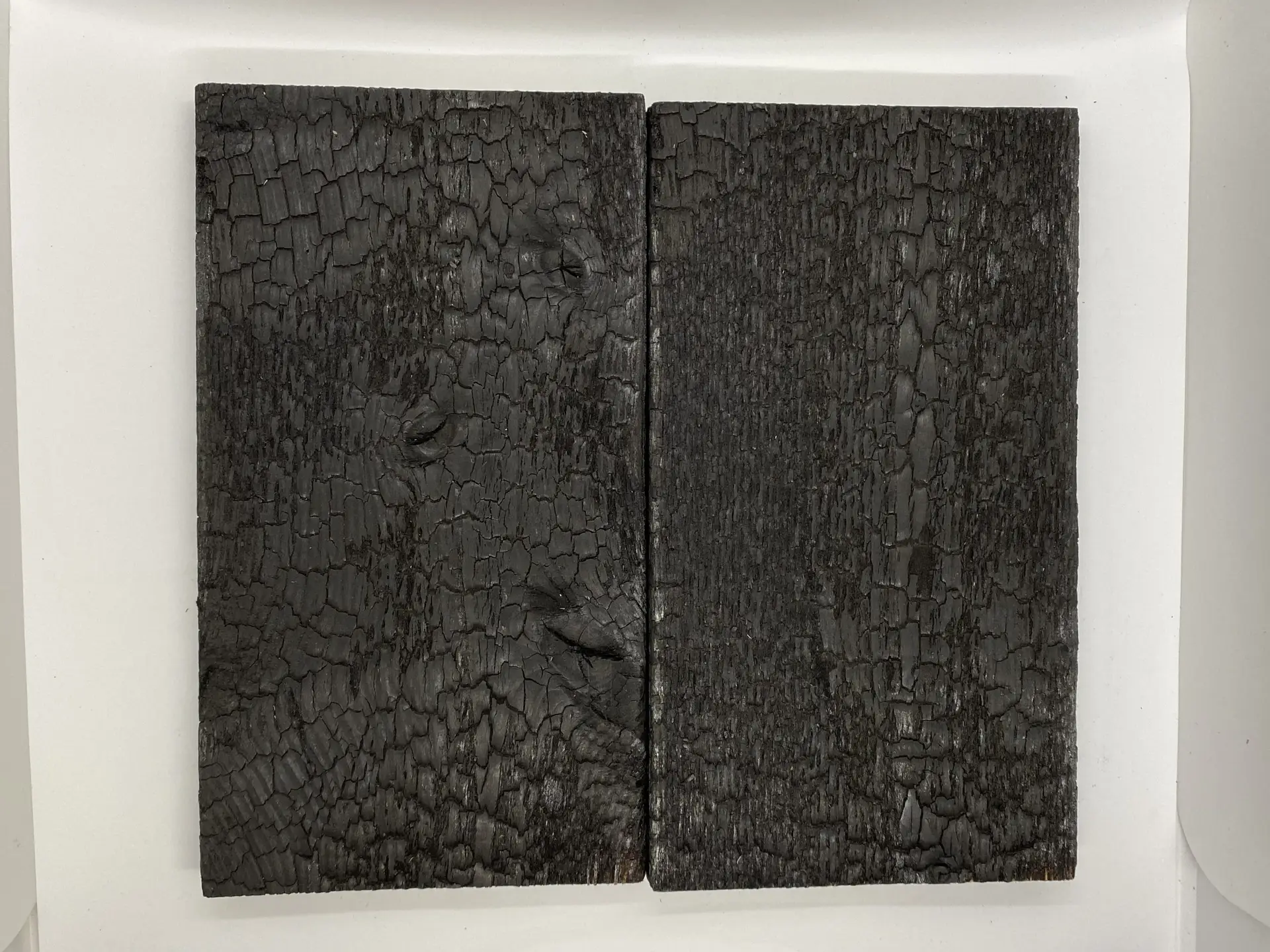 SertiWOOD® Deep Charred Larch Square (SH) Sample - Image 4