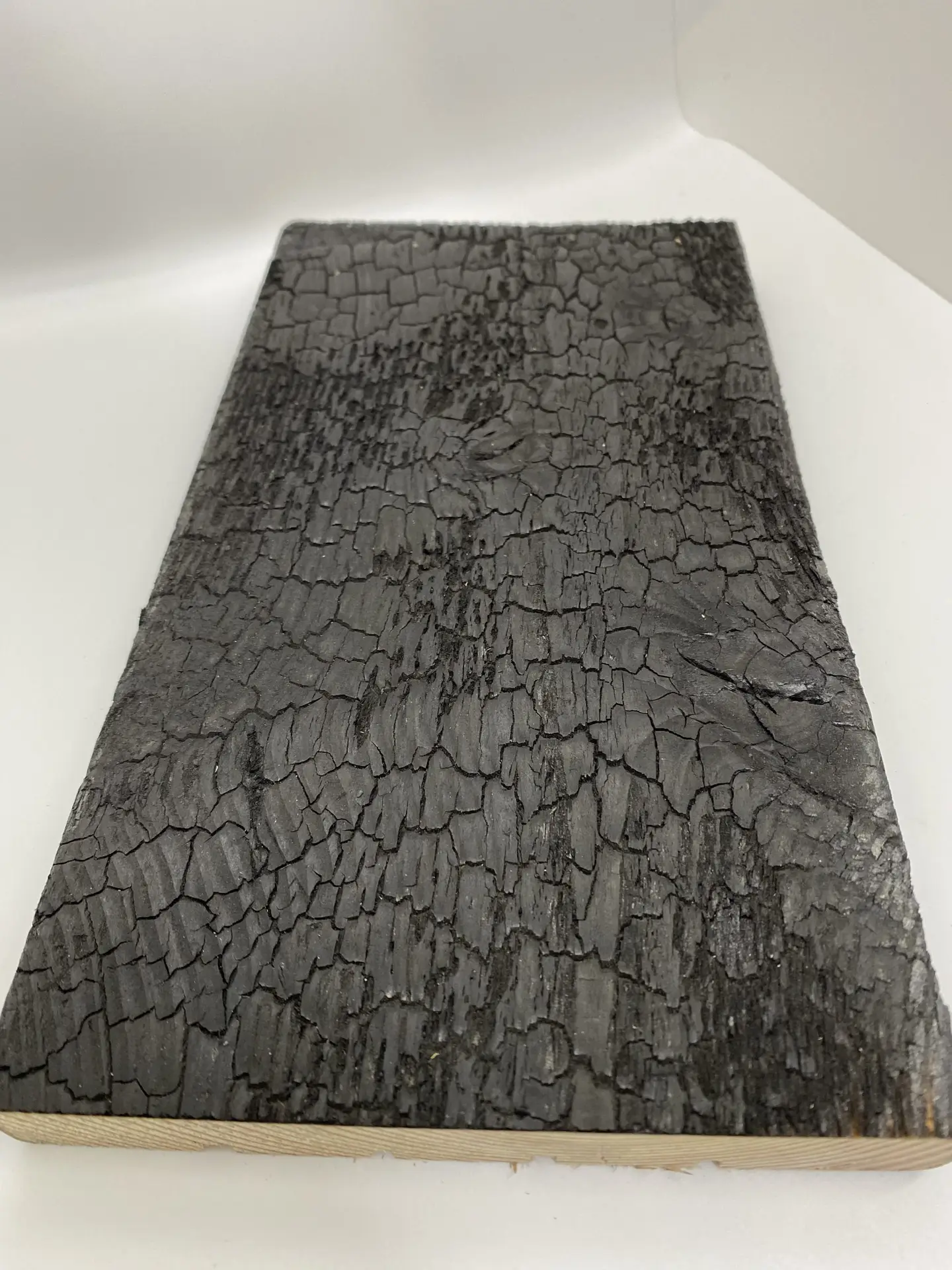 SertiWOOD® Deep Charred Larch Square (SH) Sample - Image 2