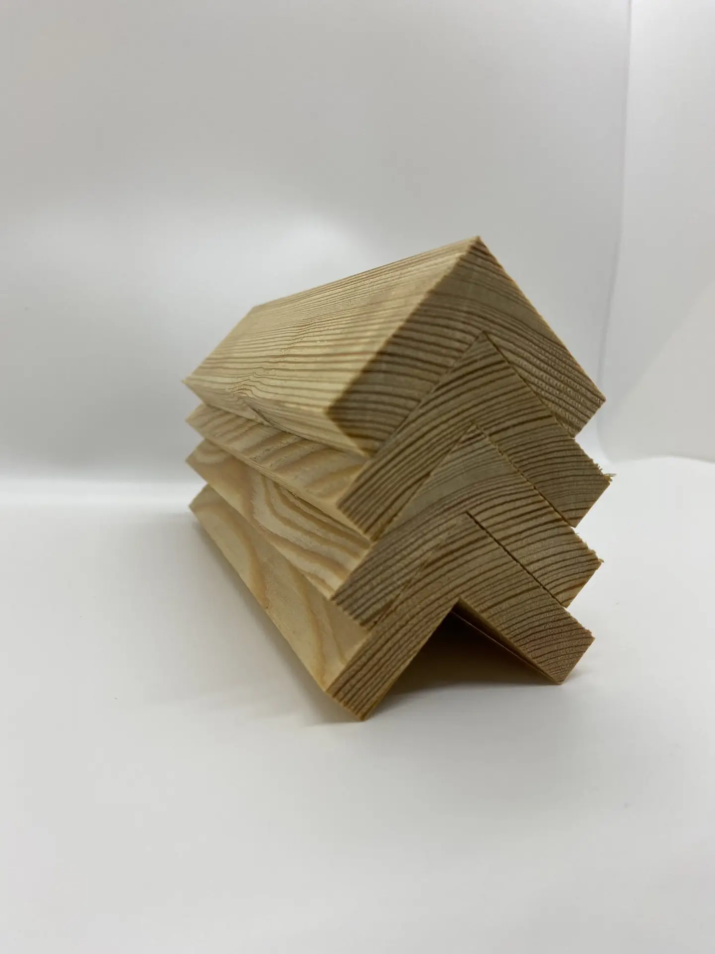 Siberian Larch External L Corner Capping Section 42 x 42mm 4/4.0mtr